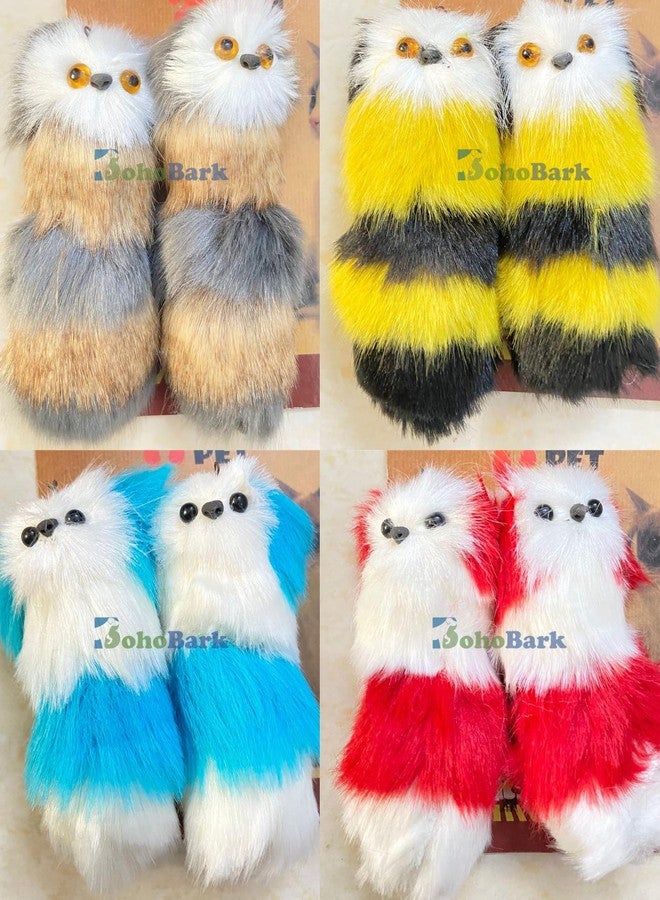 BohoBark Cat Toy for Cats and Kittens, Interactive and Plush Toys for cat Colour May Very Pack of 2 Pcs - Image 1